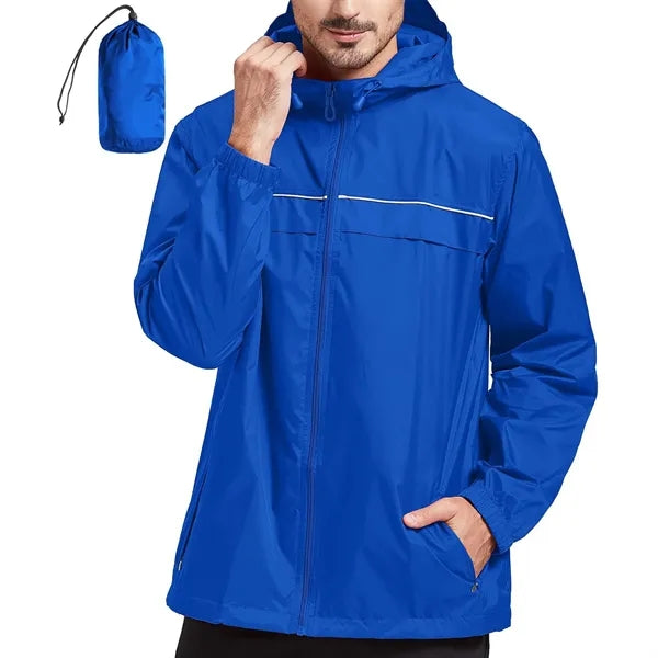 Rain Jacket Men Waterproof Windbreaker