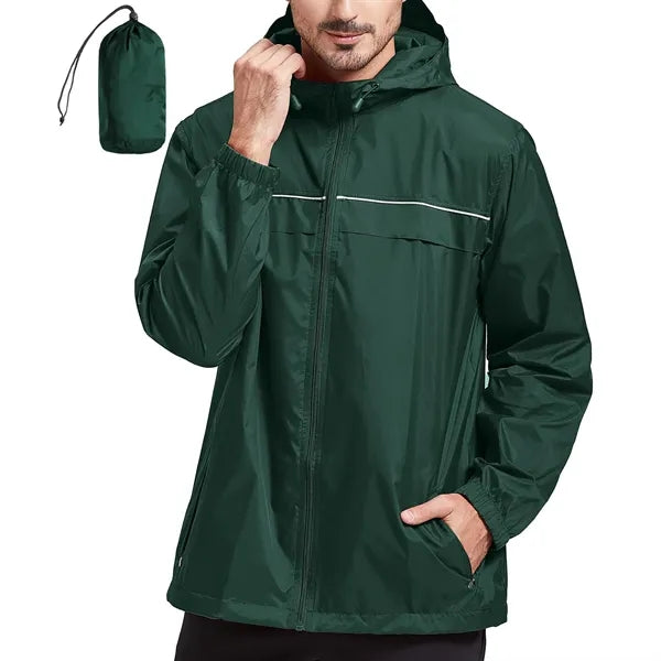 Rain Jacket Men Waterproof Windbreaker