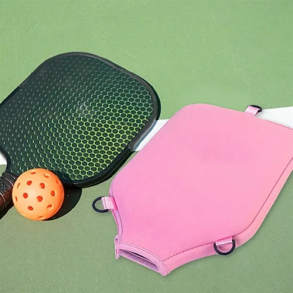 Waterproof Durable Padded Pickleball Paddle Cover with Strap
