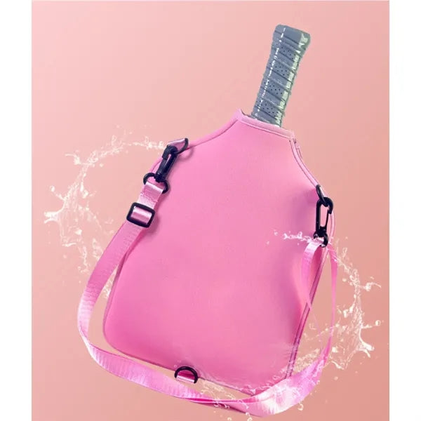 Waterproof Durable Padded Pickleball Paddle Cover with Strap