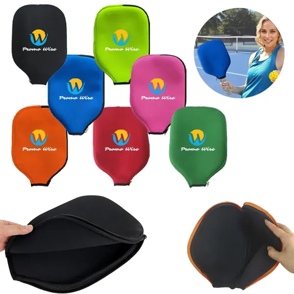 Waterproof Lightweight Zippered Pickleball Paddle Cover