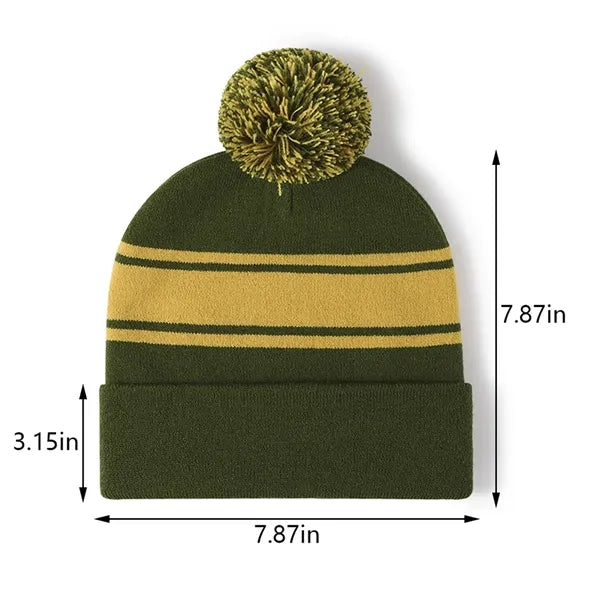 Unisex breathable soft warm ski sport winter knit hat beanie