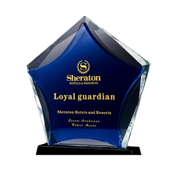 Prism Star Crystal Trophy