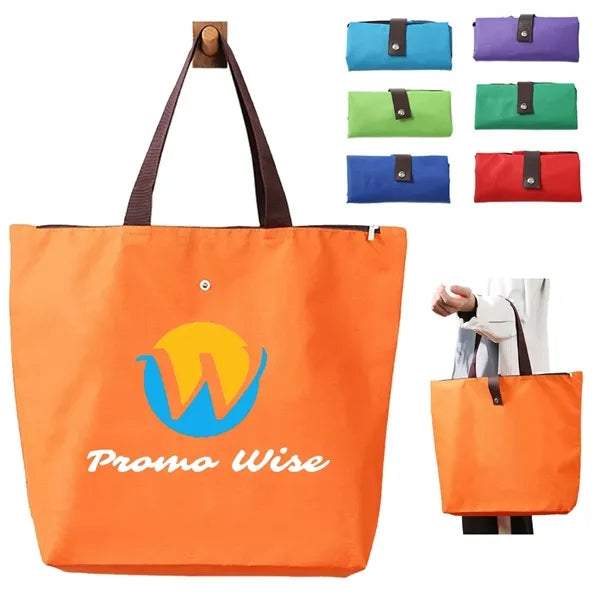 Foldable Minimalist Durable Oxford Tote Bag