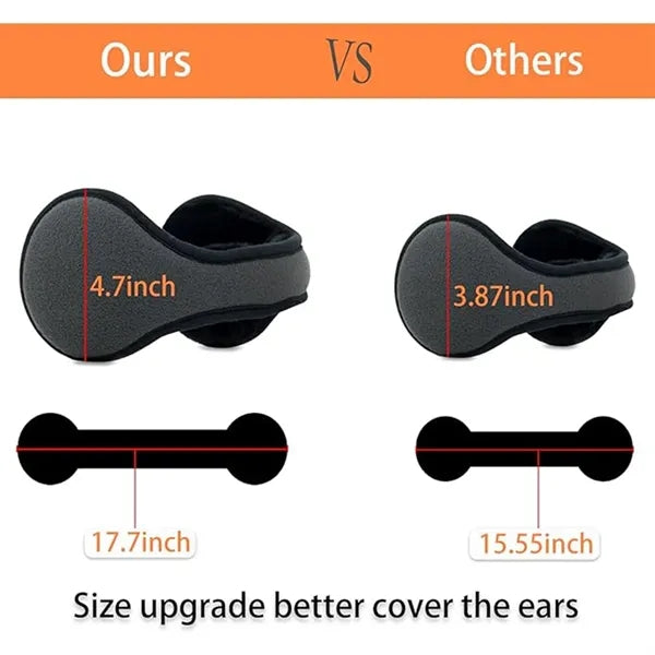 Winter Foldable Fleece Warm Earmuffs