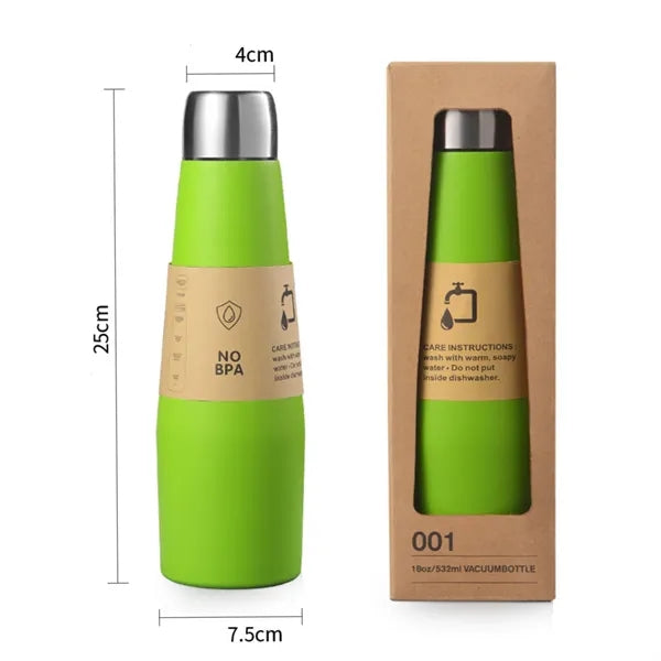 Sports Thermos Cup Vacuum Flask Coke Insulated Bottle 18oz