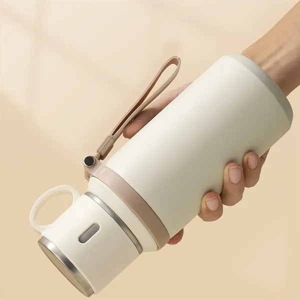 Large Capacity 20 oz Stainless Steel Thermos Bottle with Li
