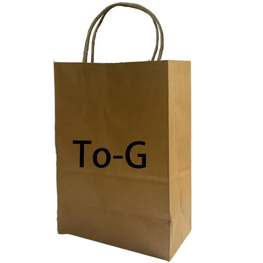Twisted Handle Kraft Tote Bag