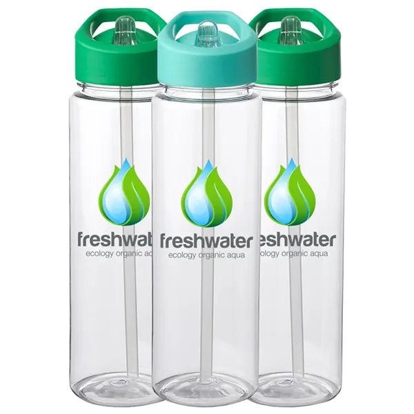 Plastic Sports Water Bottle with Carrying Handle - Sip