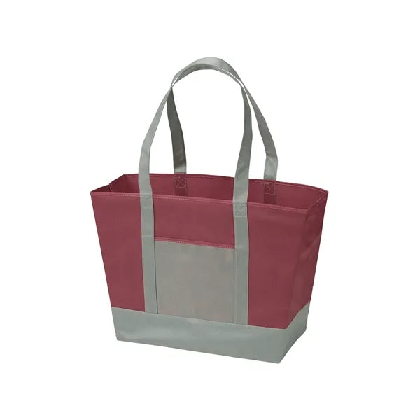 Two-tone Non-Woven Tote Bag