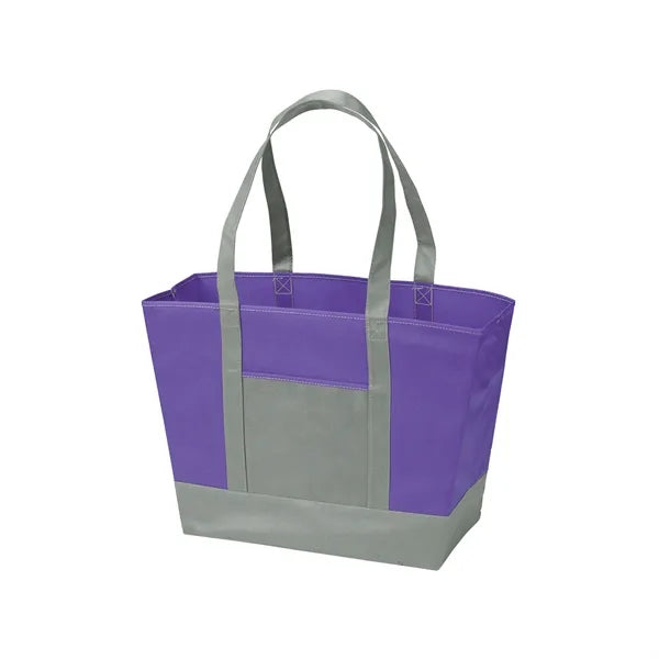 Two-tone Non-Woven Tote Bag