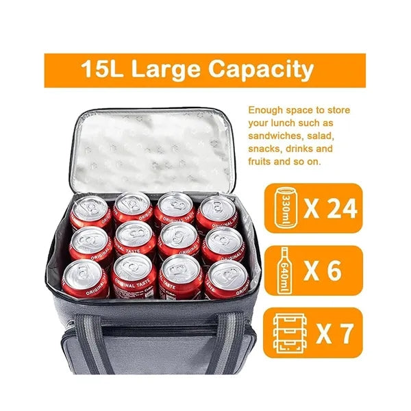 Insulated lunch bags for men and women