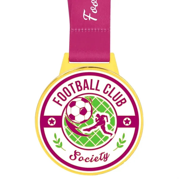 2" Custom Hard Enamel Medal