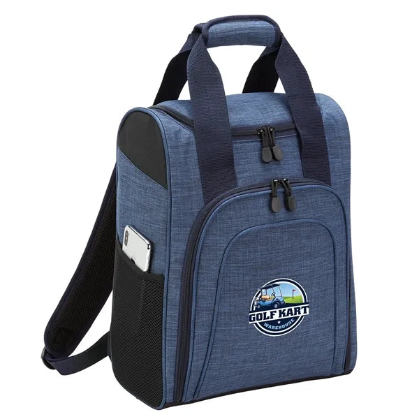24-Can Elite Backpack Cooler Bag - 600D Polyester (3 Colors)