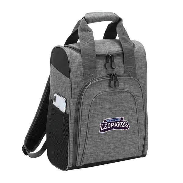 24-Can Elite Backpack Cooler Bag - 600D Polyester (3 Colors)