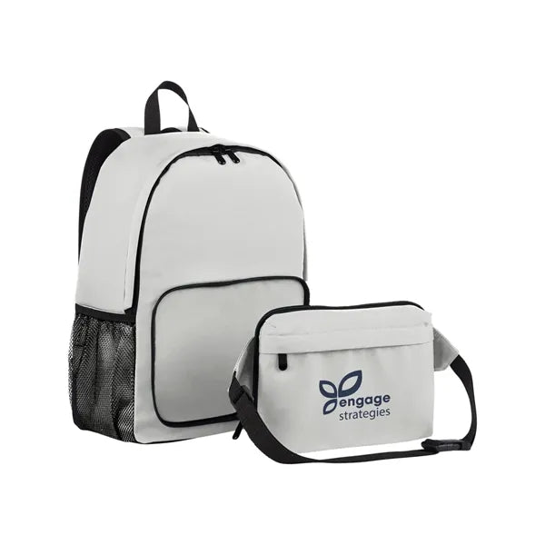 Hampton Eco Friendly 2-in-1 Backpack