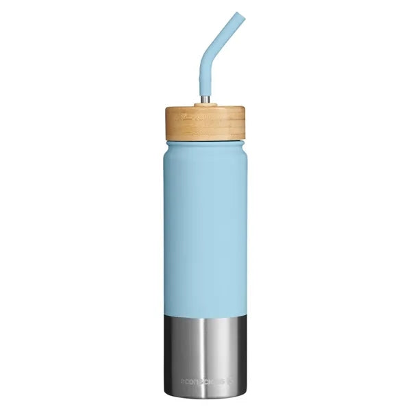 Econscious Playa 24 oz Stainless Steel Tumbler With Bambo...