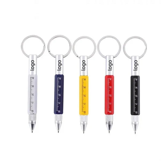 Multi-Function Tool Pen with Key Ring