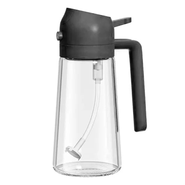 16Oz Glass Olive Oil Sprayer For Cooking With Stickers