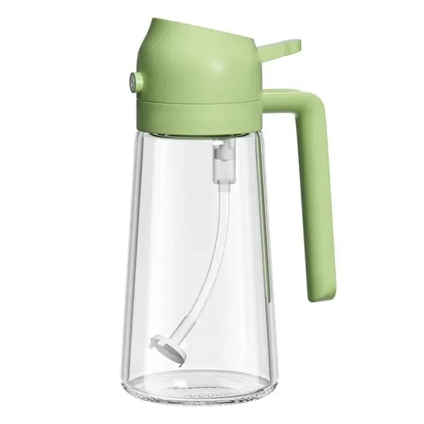 16Oz Glass Olive Oil Sprayer For Cooking With Stickers