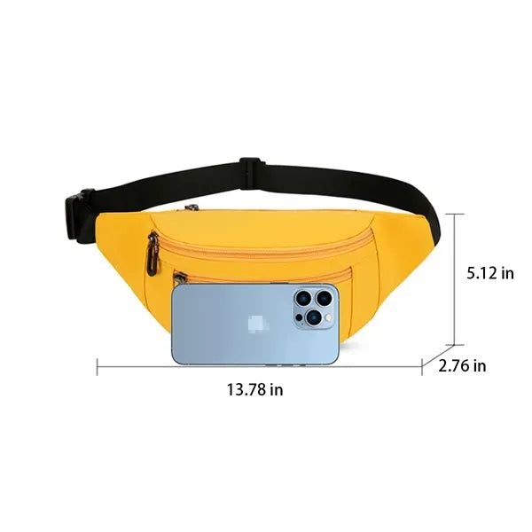 Lightweight Durable Spacious Versatile Adjustable Waist Bag