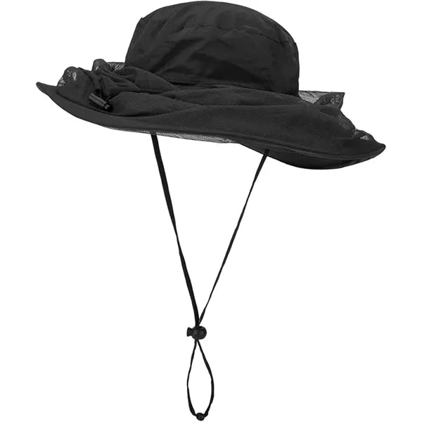 Outdoor Fishing Sun Protection Hat with Mosquito Head Net