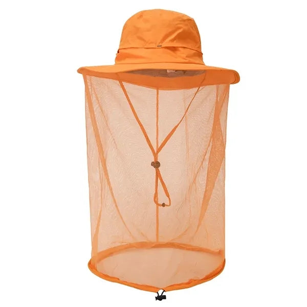 Outdoor Fishing Sun Protection Hat with Mosquito Head Net
