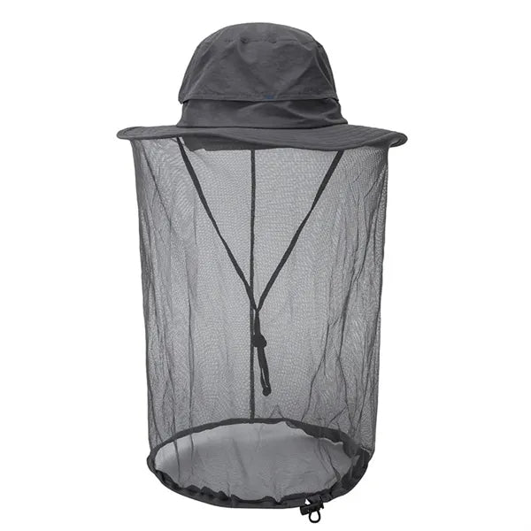 Outdoor Fishing Sun Protection Hat with Mosquito Head Net