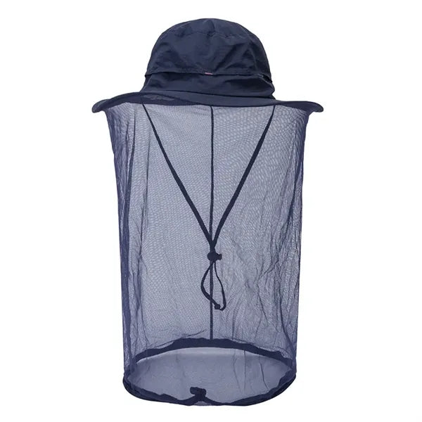 Outdoor Fishing Sun Protection Hat with Mosquito Head Net