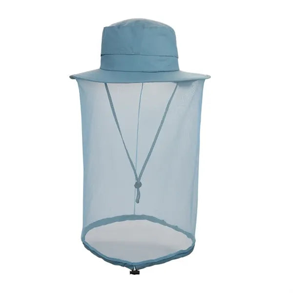 Outdoor Fishing Sun Protection Hat with Mosquito Head Net