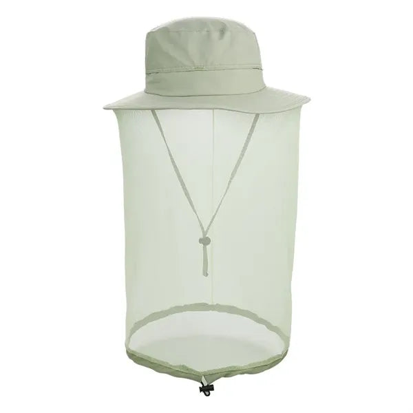 Outdoor Fishing Sun Protection Hat with Mosquito Head Net