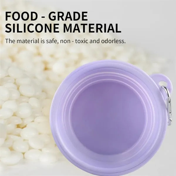 12oz Collapsible Silicone Dog Bowl
