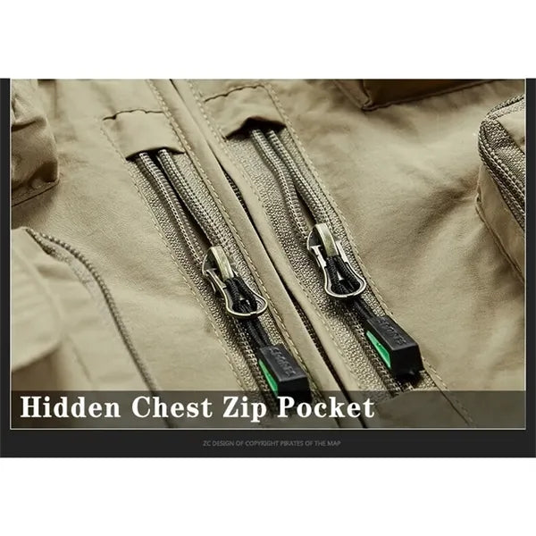 Breathable Multi-Pocket Quick-Dry Lightweight Outdoor Vest
