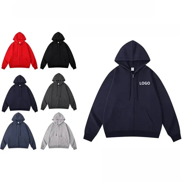 Corporate Team Jacket Unisex Full-Zip Hoodie