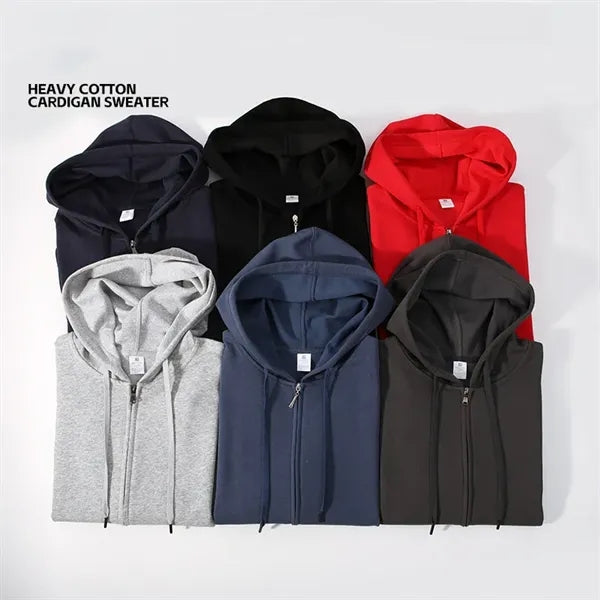 Corporate Team Jacket Unisex Full-Zip Hoodie