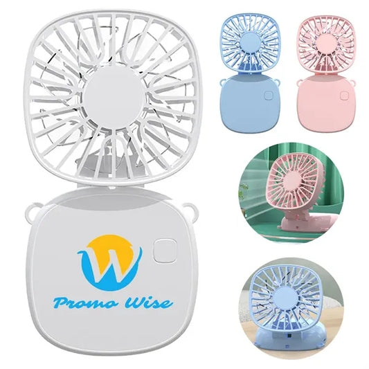 Portable Adjustable Foldable Rechargeable 3-Speed Neck Fan