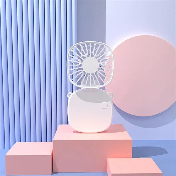 Portable Adjustable Foldable Rechargeable 3-Speed Neck Fan