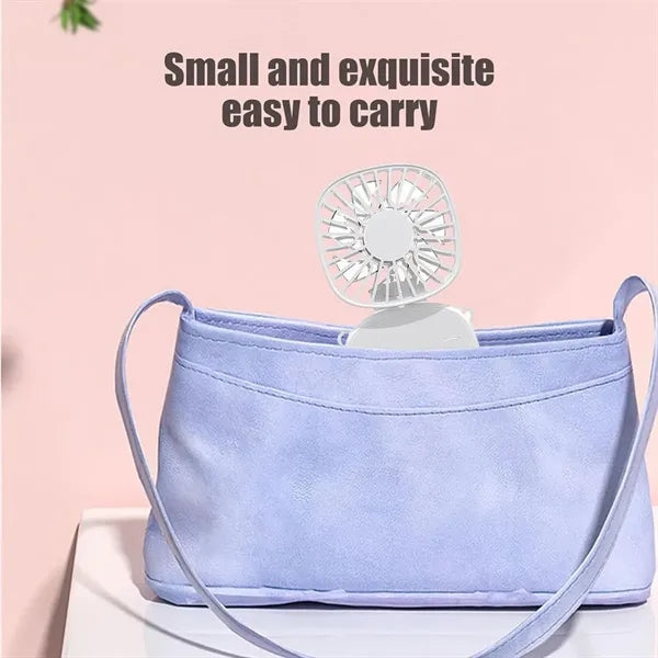 Portable Adjustable Foldable Rechargeable 3-Speed Neck Fan