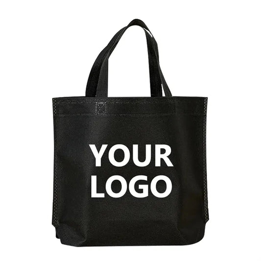 12.6" x 14.9" x 3.9" Shopping Bag With Custom Logo