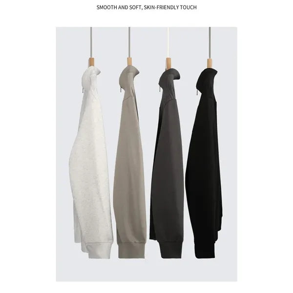 Men's Quarter-Zip Pullover Mock Neck Sweatshirt