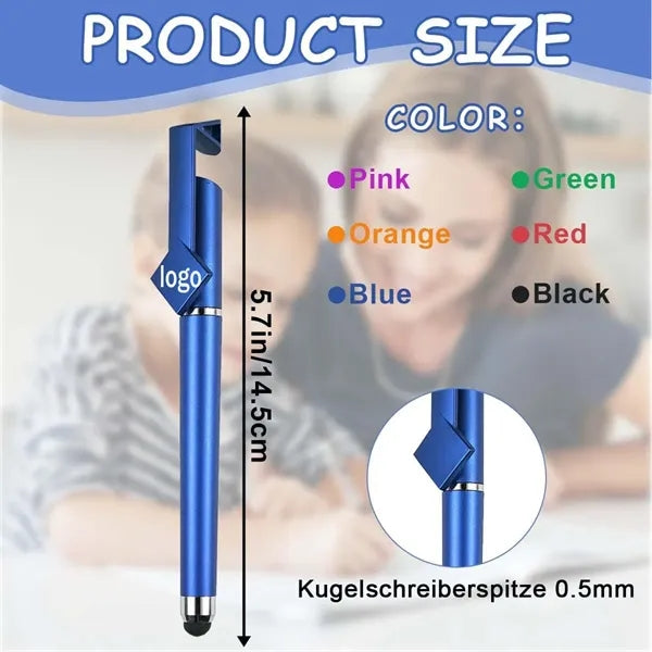 Multifunctional Phone Holder Touching Screen Advertising Pen