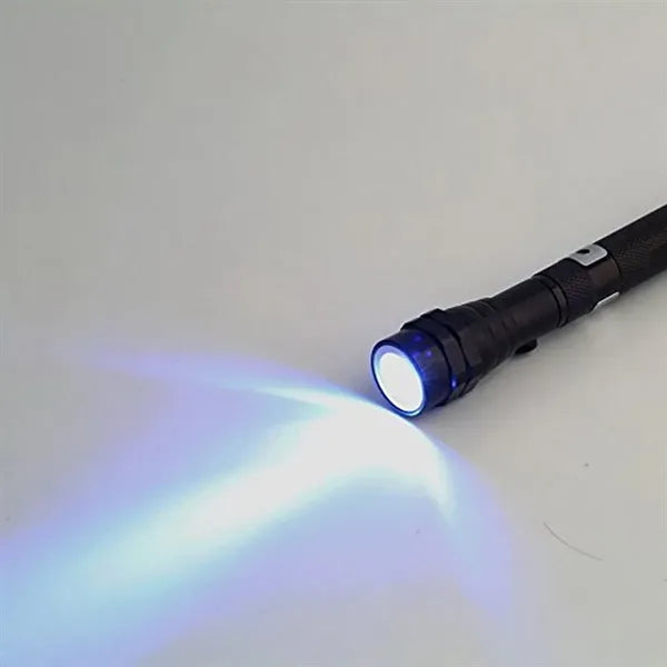 Telescoping Magnetic Pickup Tool LED Flashlight