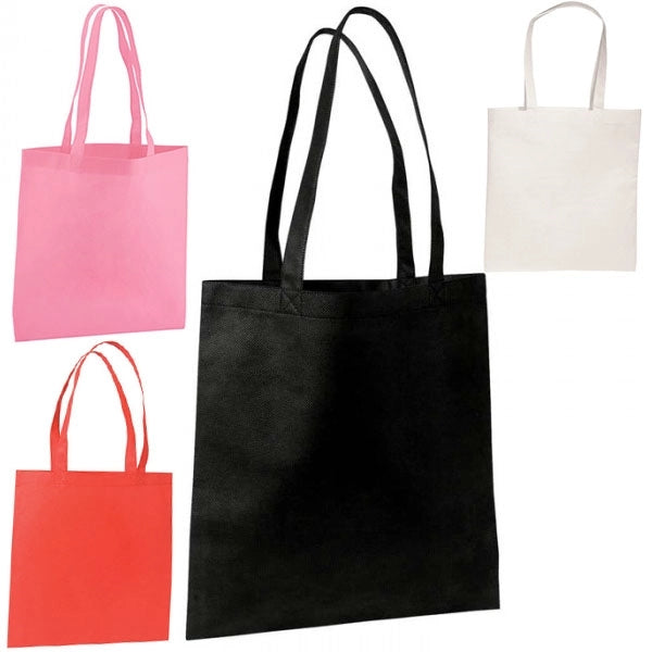 Flat Non-Woven Tote Bags (14.5 " x 13.5 " )