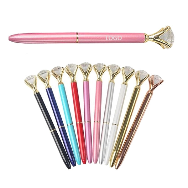 Big Diamond Crystal Ballpoint Pen