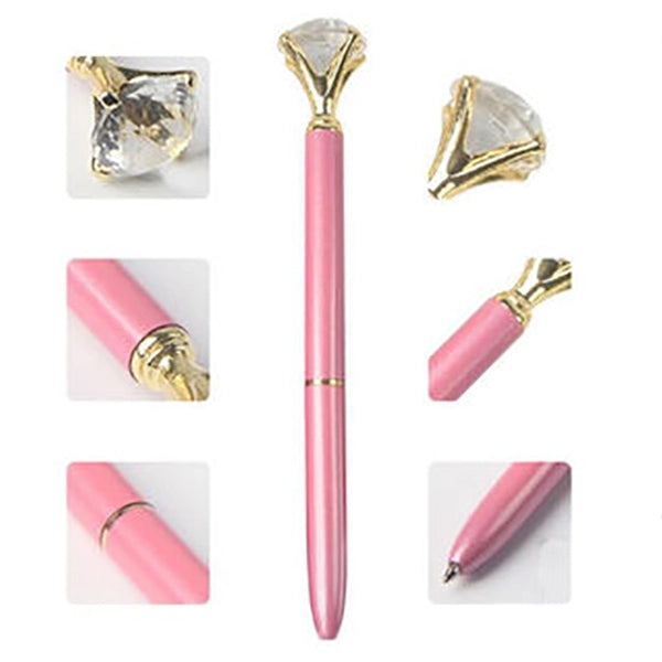 Big Diamond Crystal Ballpoint Pen