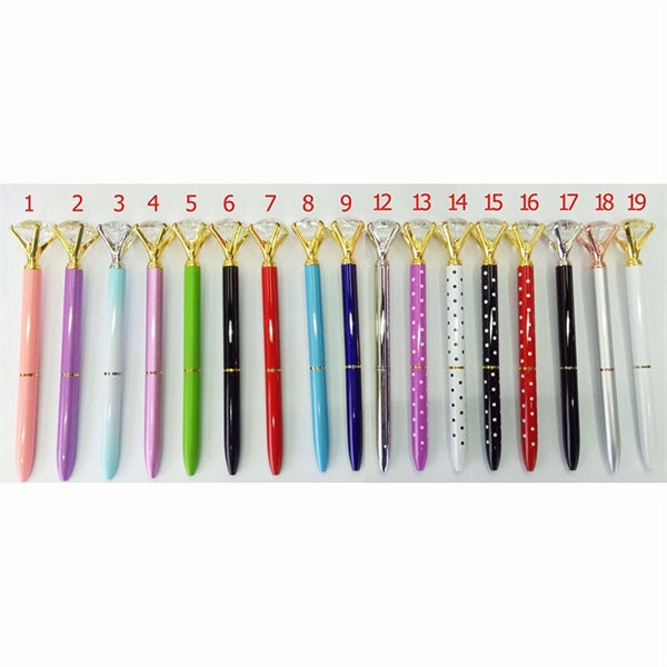 Big Diamond Crystal Ballpoint Pen