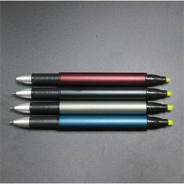 Ballpoint Pen With Highlighter