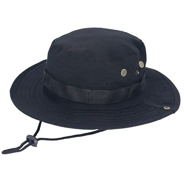 UPF 50+ Wide Brim Bucket Hat
