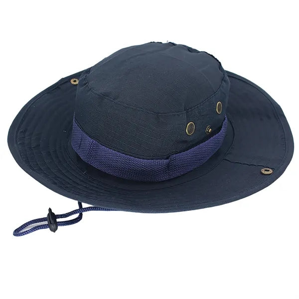 UPF 50+ Wide Brim Bucket Hat