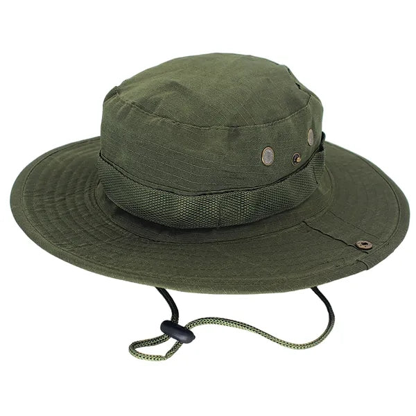 UPF 50+ Wide Brim Bucket Hat